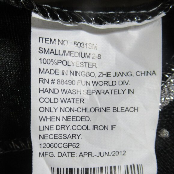 Crushed Velvet Moon Witch Costume Gown Sz S/M - Picture 6 of 8